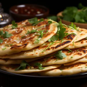 Cheese Chilli Garlic Naan